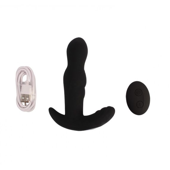Масажер простати з ротацією з дистанційним пультом BEAST IN BLACK Chisa | Зображення 1