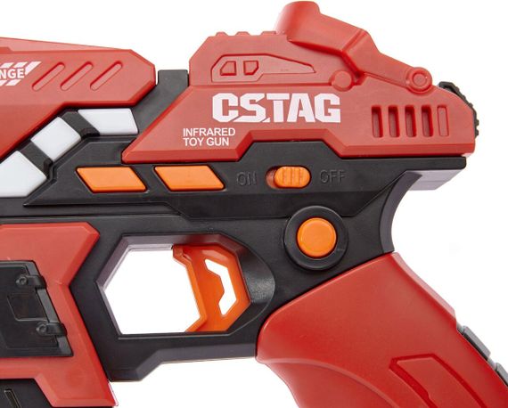 Набір лазерної зброї Canhui Toys Laser Guns CSTAG BB8913F (2 пістолети + 2 жилети) | Зображення 1