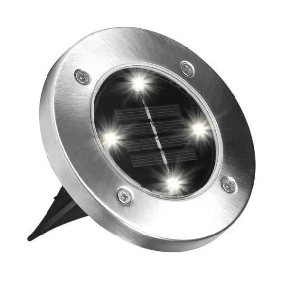 Садовый уличный светодиодный фонарь-подсветка на солнечной батарее 4шт Solar Pathway Lights | Зображення 1
