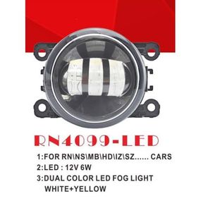 Фари дод. модель Renault/HD/NS/MB/SZ Cars/RN-4099L/LED-12V6W3000K&6000K/ел.проводка