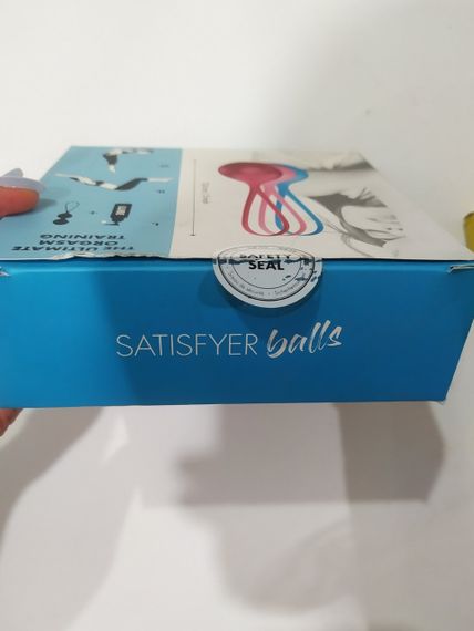 (СОРВА ПЛОМБА) Набір вагінальних кульок Satisfyer Strengthening Balls 3 pieces Training Set (3шт) sexstyle | Зображення 1