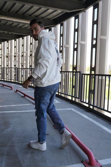 Худі з мерчем ДТФ (оверсайз) | Зображення 1