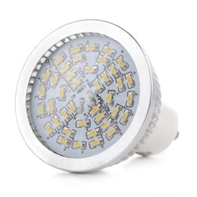 Лампа светодиодная LED 4.9W GU10 WW MR16 CCD 220V CH