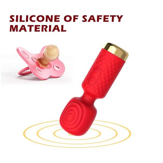 Мітині вібратор для клітера мікрофон USB червоний — Вібратори | Зображення 1