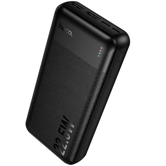 Портативний ЗП Power Bank Hoco J159A Essence 22.5W+PD20W 20000 mAh Black | Зображення 5