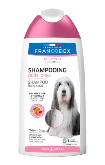 Шампунь Francodex Long Coat Shampoo Dog для довгошерстих собак 250 мл