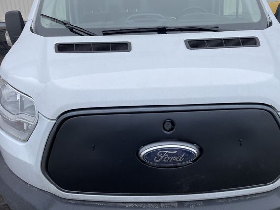 Зимняя накладка на решетку (2014-2018) Глянцевая для Ford Transit | Зображення 1