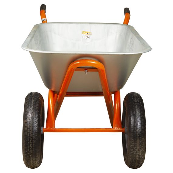 Тачка будівельна FLORA двоколісна 100 л 15" 5056714 | Зображення 3