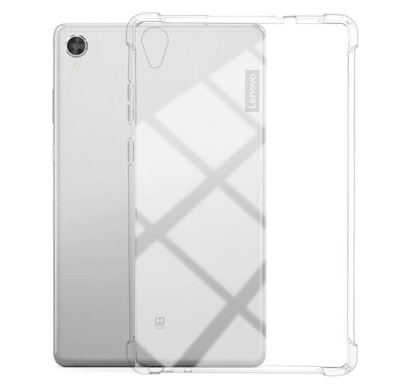Силиконовый чехол бампер Primolux Silicone для планшета Lenovo Tab M8 (TB-8705) - Clear