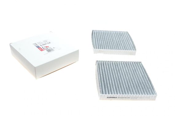 Фільтр салону BMW X3 F25 X4 F26 10-18 вугільний  к-кт 2 шт.  S 4241 CA