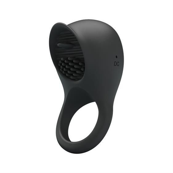 Эрекционное кольцо - Pretty Love Ring Shacking II Black sexstyle | Зображення 1