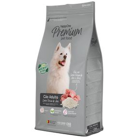 Сухой корм со свежим мясом для взрослых собак Happy One Premium Fresh Meat Adult Dog Fresh Meat, 12 кг