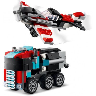 Конструктор LEGO Creator Бортова вантажівка з гелікоптером 270 деталей (31146) | Зображення 8