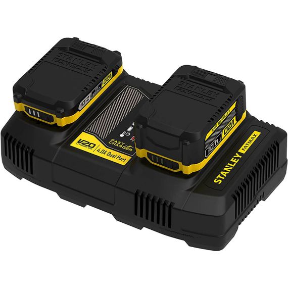 Зарядний пристрій на 2 акумулятори 18В STANLEY FATMAX SFMCB24 | Зображення 1