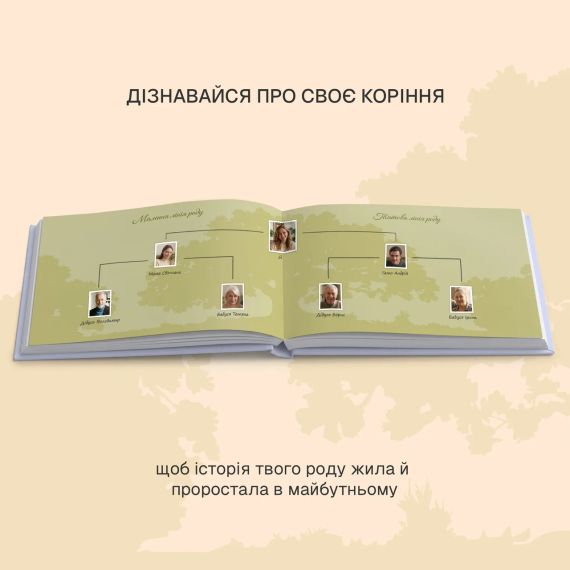 Фотоальбом «Книга нашого роду» блакитний | Зображення 5