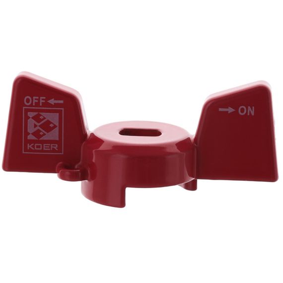 Ручка бабочка KOER для крана шарового 1/2'' алюминиевая (KR3016) | Зображення 1