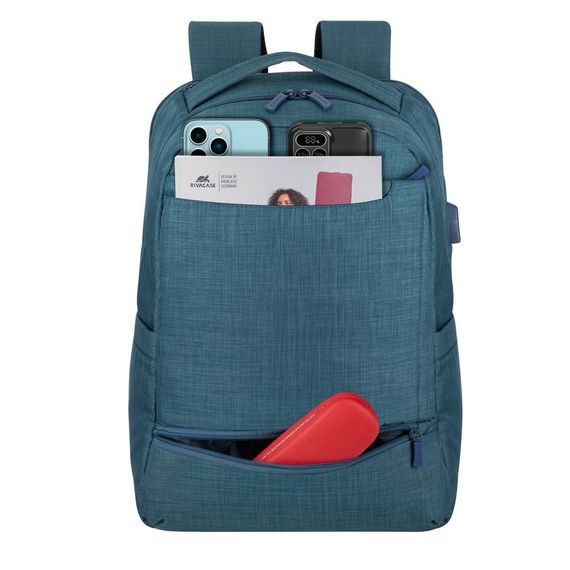 Рюкзак городской Rivacase 8365 / Blue 32х47.5х17 см синий | Зображення 6