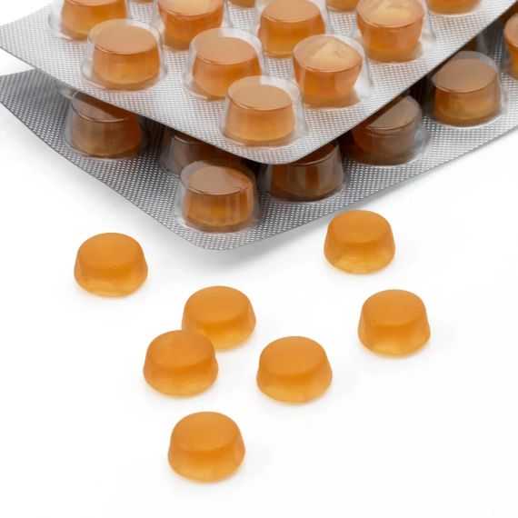 Mivolis льодяники з ісландським мохом для горла — при болю, кашлі та хрипоті, 40 пастилок, Німеччина | Зображення 1