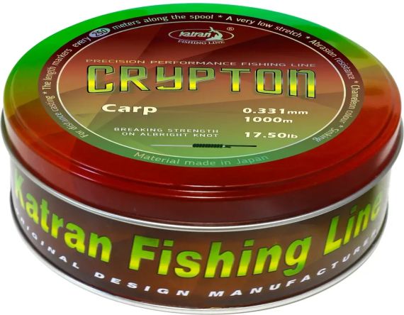 Волосінь Katran Crypton Carp 1000m (хамелеон) 0.331mm 17.5lb/7.94kg | Зображення 1