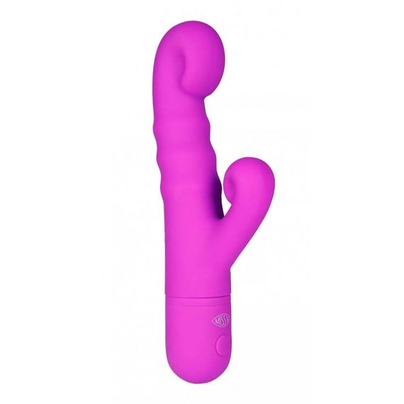Кролик вібратор Peachy Pretty Violet Miss V, рожевий Sex Aura | Зображення 2