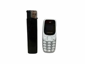 Мини мобильный маленький телефон L8 Star BM10 (2Sim) серый