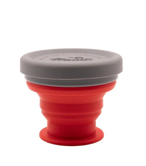 Стакан складной силиконовый Tramp с крышкой 200 ml terracota (UTRC-126-terracota) | Зображення 4