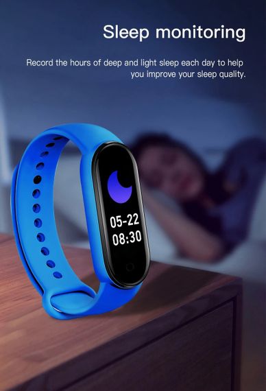 Смарт-годинник Smart Band M8, фітнес-трекер, пульсометр, тонометр, спортивні для Android і IOS | Зображення 5