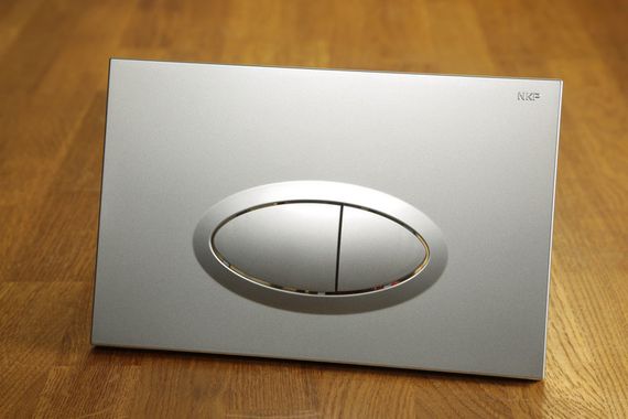 Кнопка зливу NKP хром сатин (0050.chrome.satin)