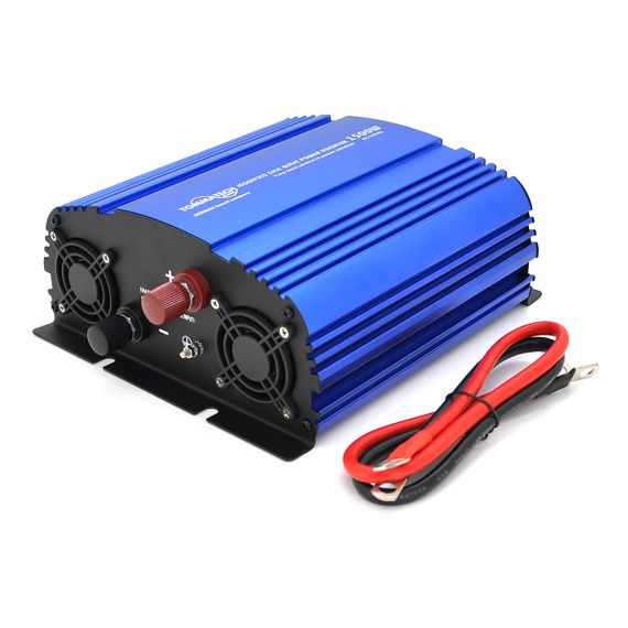 Инвертор напряжения Tommatech MS-1500.24V/220V, 2Shuko, USB, клеммные провода | Зображення 1