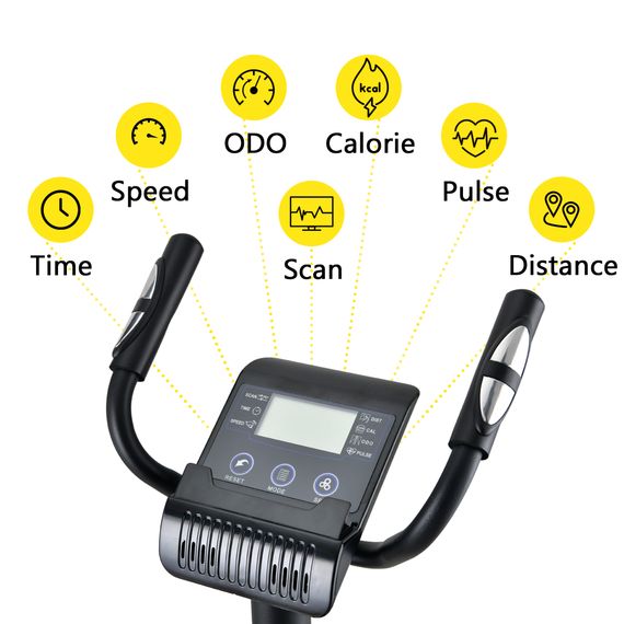 Орбітрек електромагнітний Cornix Mia Black | Зображення 6