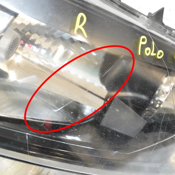 Фара права Volkswagen Polo V 2009-2014 Фара передня права Фольксваген Поло 5 6R1941016E | Зображення 3