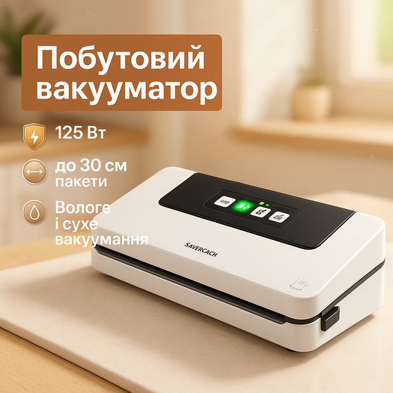 Вакууматор вакуумний пакувальник побутовий, Вакууматор-пакувальна машина, Вакуумні машини для кухні AF-37