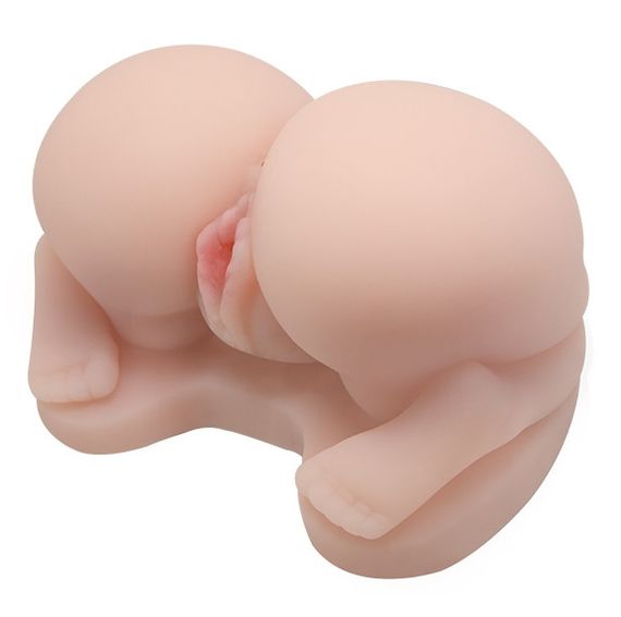 Мастурбатор с двойной вибрацией и двумя входами LyBAILE - Pussy & Ass hole, BM-009115 Sex Aura | Зображення 2