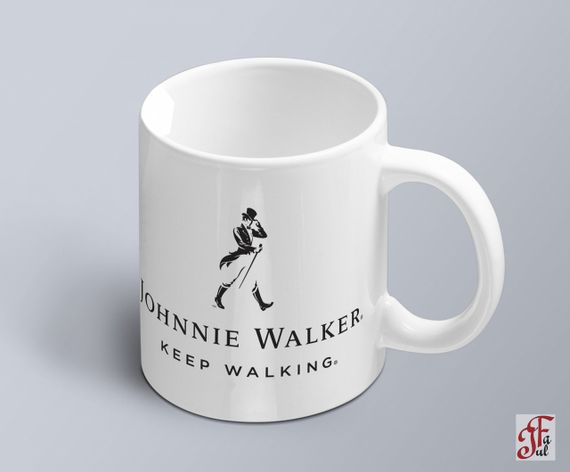 Чашка с принтом логотипа Johnnie Walker