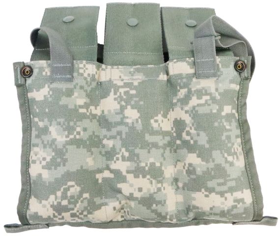 Підсумок тактичний для трьох магазинів М16, M4 Molle II Bandoleer Ammunition Pouch піксель | Зображення 1