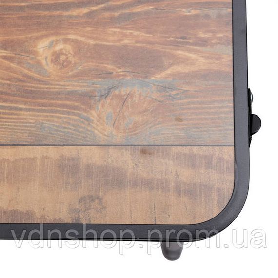 Раскладной стол + 4 стула кемпинговый набор для пикника, рыбалки, отдыха, туризма Коричневый JY-12060BR | Зображення 8