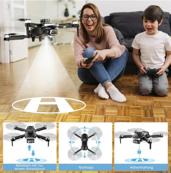 Дрон HYTOBP S165 MAX з камерою 1080P | Зображення 3