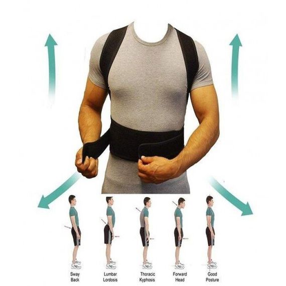 Корсет для корекції постави спини Back Pain | Зображення 2