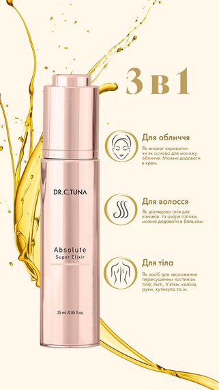 Набор мультифункциональных эликсиров красоты Farmasi Absolute Super Elixir Dr. С. Tuna | Зображення 8