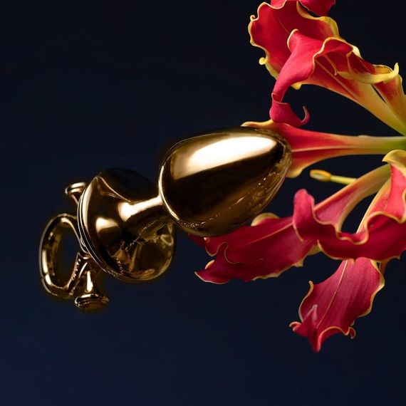 Набір UPKO анальна пробка і ланцюжок з наручниками, колір золото sexstyle | Зображення 17