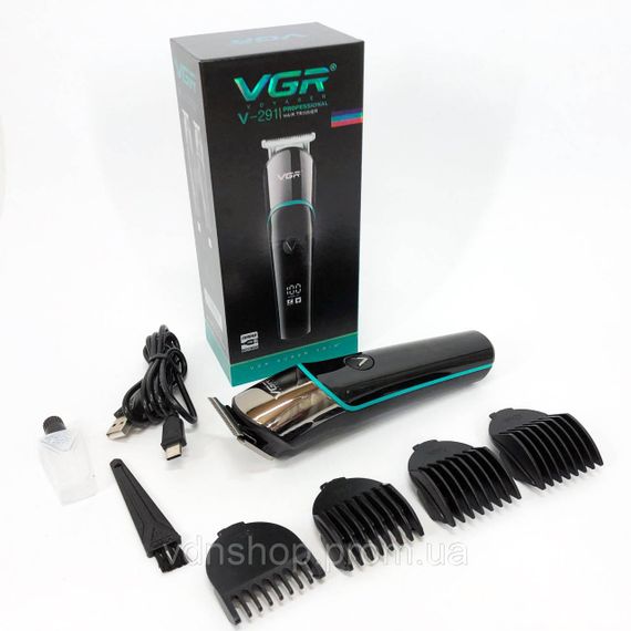 Хорошие машинки для стрижки волос для дома VGR V-291, Триммер с насадками разной длины JW-12 | Зображення 6