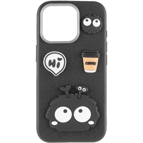Чохол TPU Leather Toys для Apple iPhone 11 Pro Max (6.5") Monster / Black | Зображення 1
