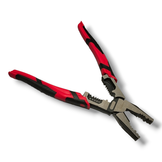 Плоскогубці 220мм універсальні зі знімачами ізоляції HAISSER (арт.41178) знімач ізоляції | Зображення 2