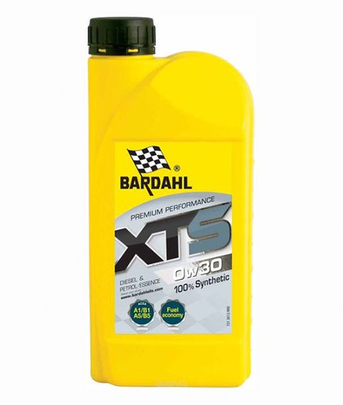 Моторна олива BARDAHL XTS 0W30 1л. A1/B1 A5/B5 MB 229.3 VW 503.00/506.00/506.01 36131