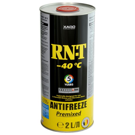Антифриз для двигуна XADO Antifreeze RN-T -40⁰С (10 л)