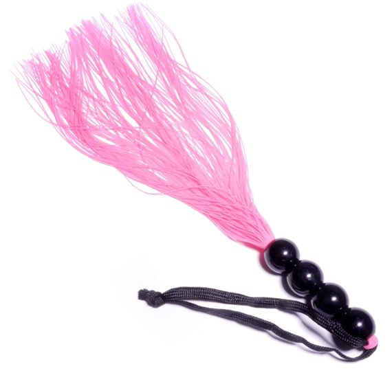 Силиконовый флогер ( длина 37 см ) Fetish Boss Series - Silicone Whip Pink 14", BS6100043 sexstyle | Зображення 3