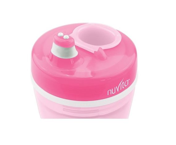 Поильник непроливайка Nuvita 12м+ 200мл Розовый NV1433Pink (NV1433Pink) | Зображення 1
