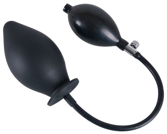 Анальна пробка - True Black Inflatable Anal Plug Sex Aura | Зображення 3