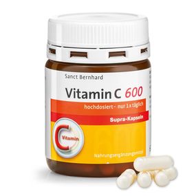 Вітаміни "Sanct Bernhard - Vitamin C" Вітамін С 600 мг.,  60 шт., Німеччина