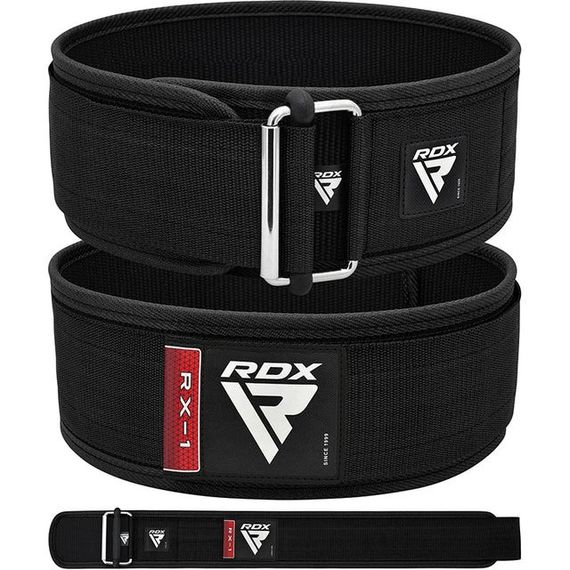 Пояс для важкої атлетики RDX RX1 Weight Lifting Belt Black L | Зображення 1